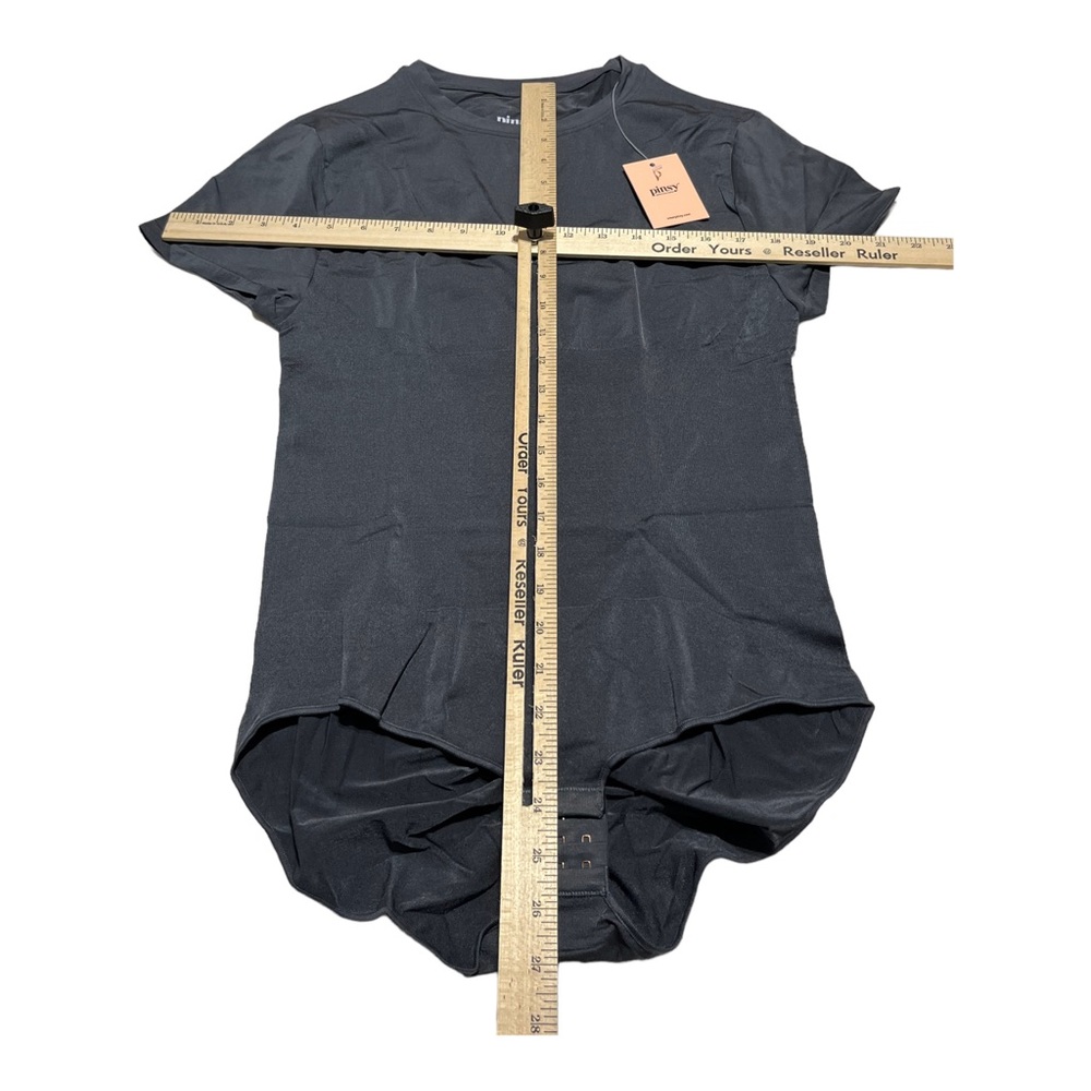 Pinsy Butter Sculpt Tee Bodysuit-2X-GREY BRAND NEW‎ TAGS NWT - Picture 2 of 6